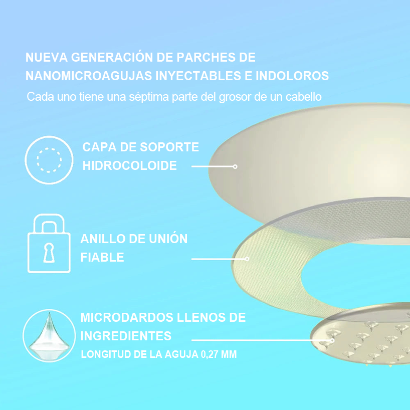 Tienda oficial✨Lmipki® Parche de Microagujas Nano NIDDK-Tirzepatide☑️Aprobado por COFEPRIS (Sin dolor, de larga duración, aborda la diabetes, la obesidad y las enfermedades cardiovasculares)🇲🇽Resultados en 7 días