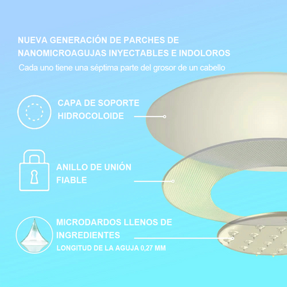 Tienda oficial✨Lmipki® Parche de Microagujas Nano NIDDK-Tirzepatide☑️Aprobado por COFEPRIS (Sin dolor, de larga duración, aborda la diabetes, la obesidad y las enfermedades cardiovasculares)🇲🇽Resultados en 7 días
